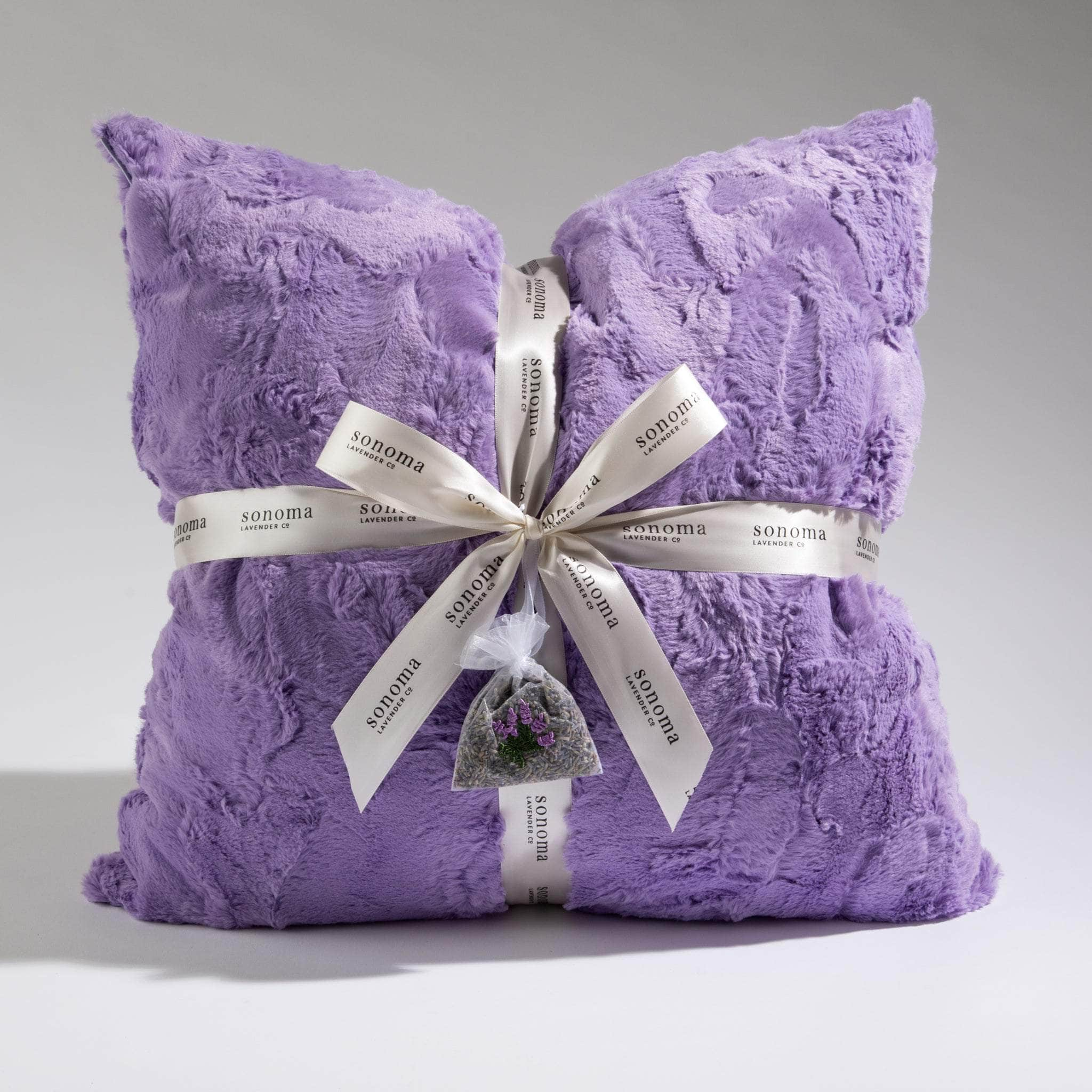 "Enhance your at-home spa experience with our 18" Toss Pillow filled with calming lavender. Perfect for relaxation, it provides soothing comfort and a touch of tranquility, transforming any space into a peaceful retreat.