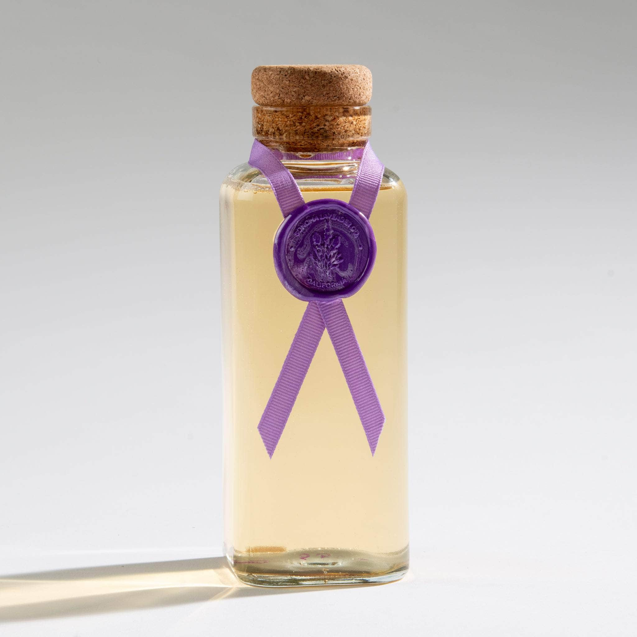 Lavender Bubble Bath- Glass Bottle with Cork Top