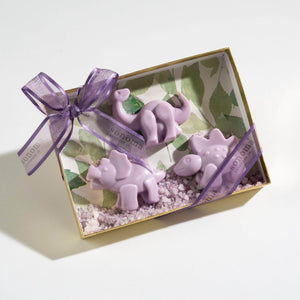 Kid's Lavender Dinosaur Soap Gift Set