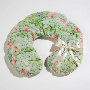 Relax and unwind with our eucalyptus neck pillow in elegant Dragonfly fabric—soothing comfort with a refreshing, spa-like scent.