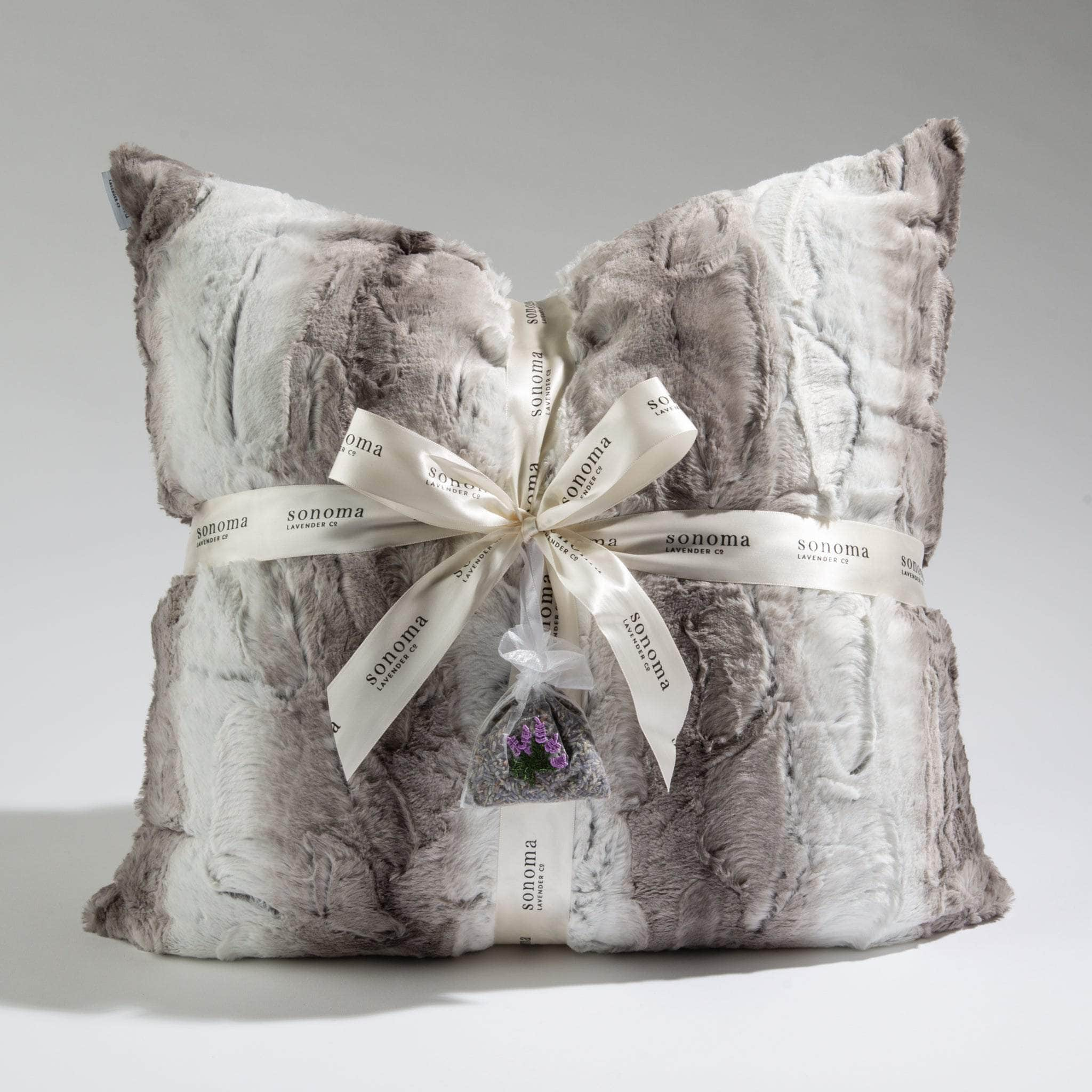 "Enhance your at-home spa experience with our 18" Toss Pillow filled with calming lavender. Perfect for relaxation, it provides soothing comfort and a touch of tranquility, transforming any space into a peaceful retreat.