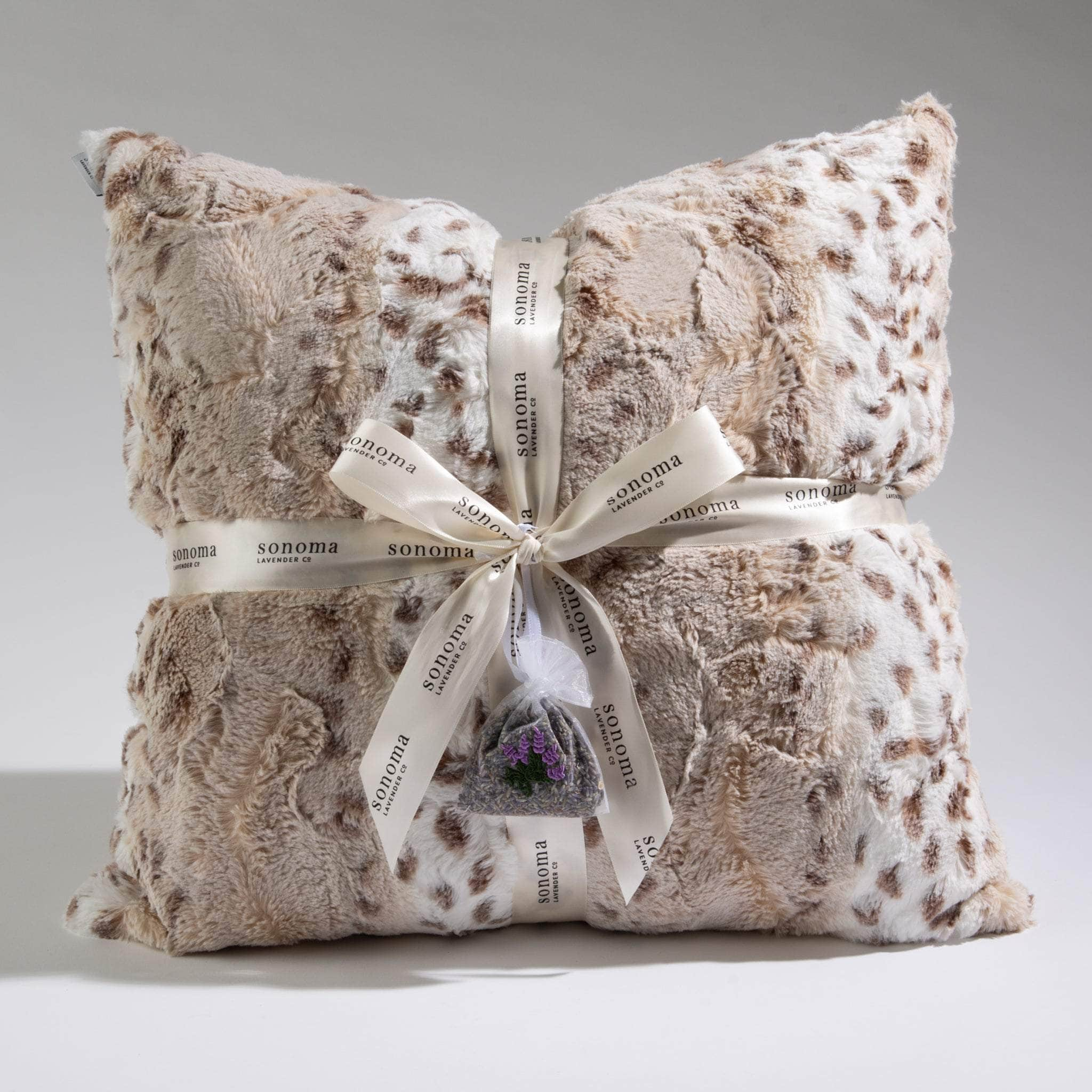 "Enhance your at-home spa experience with our 18" Toss Pillow filled with calming lavender. Perfect for relaxation, it provides soothing comfort and a touch of tranquility, transforming any space into a peaceful retreat.