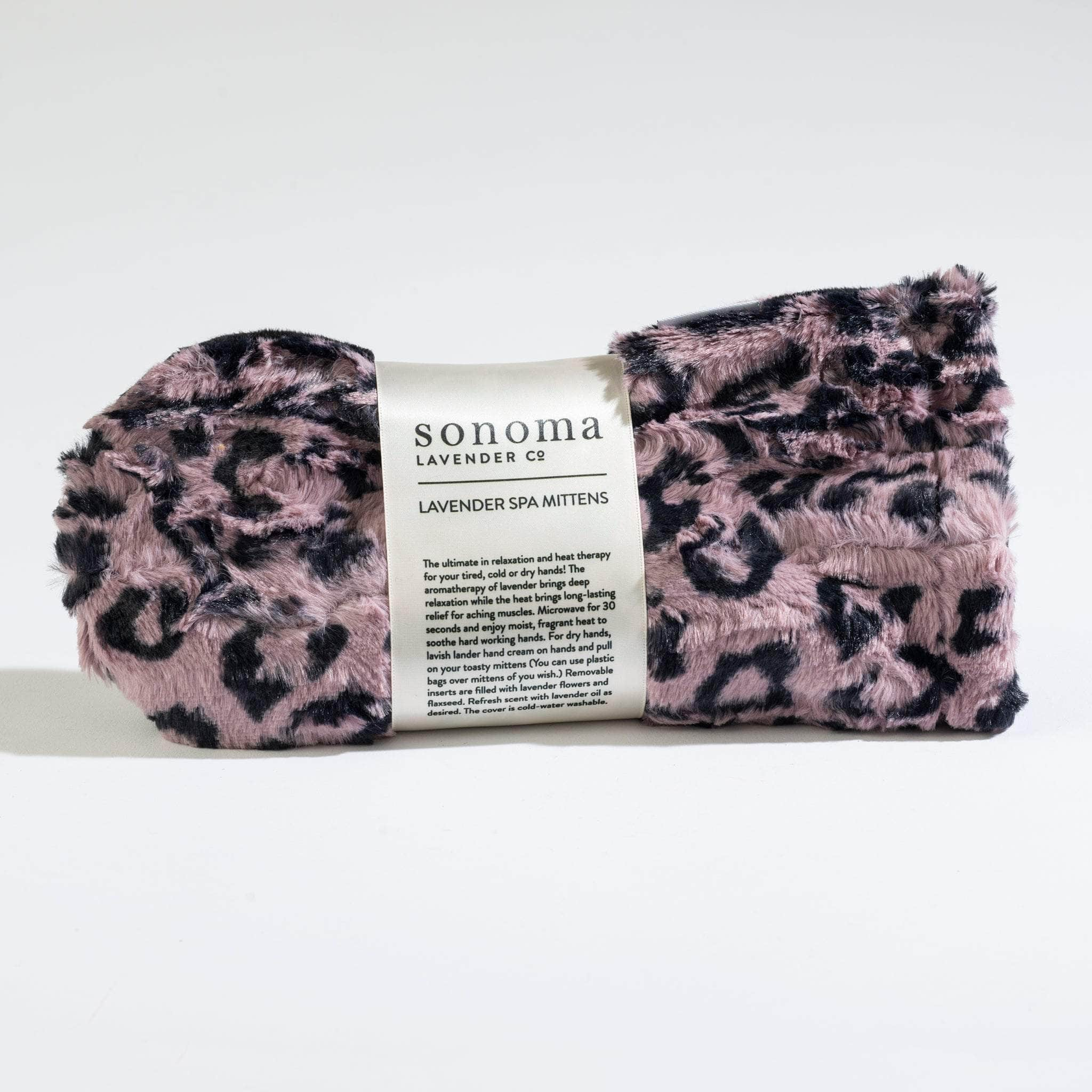 Indulge in a luxurious at-home spa experience with Lavender Spa Mittens. Infused with soothing lavender, these mittens nourish and hydrate your hands, offering relaxation and comfort with every use.