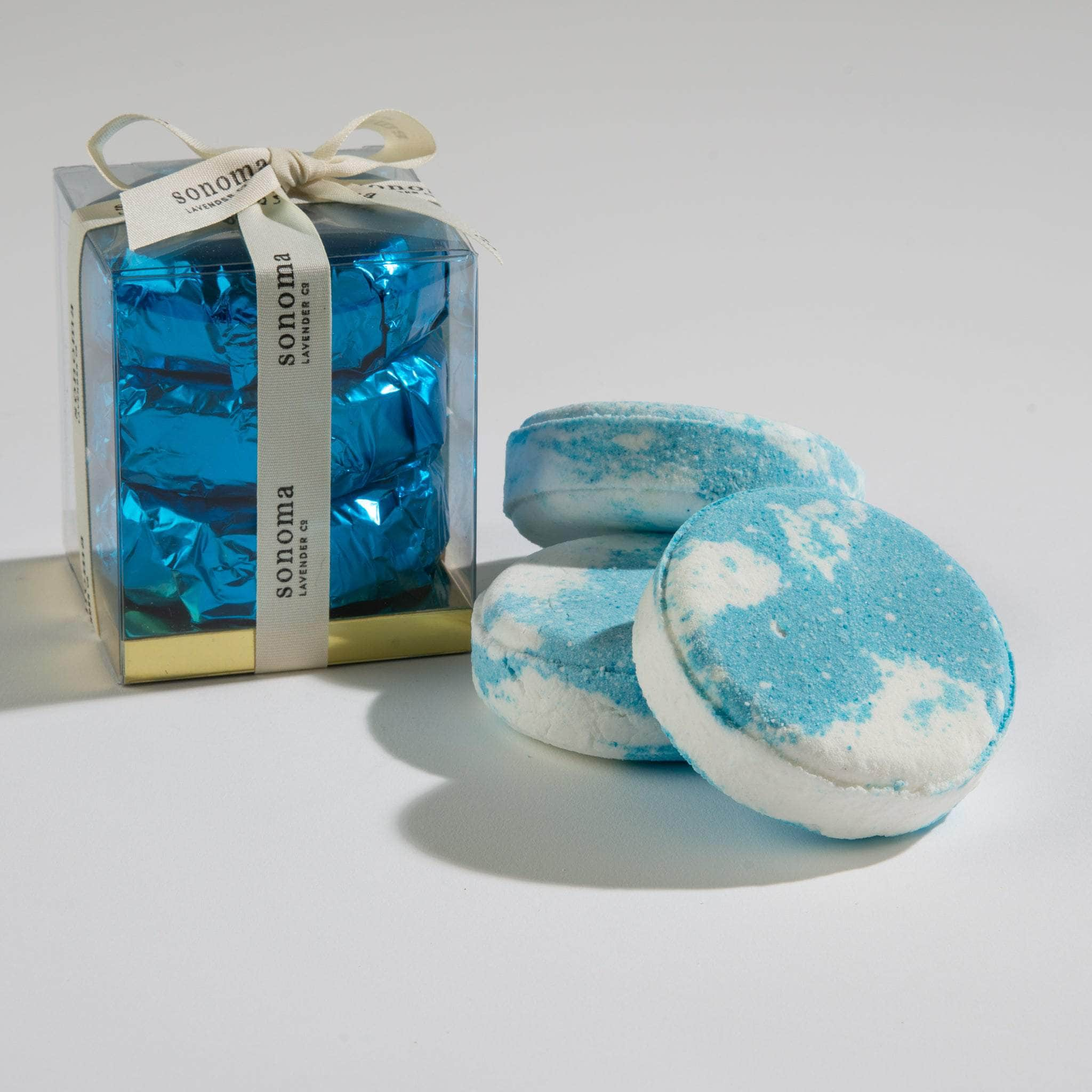 Transform your shower  or bath into a spa with Ocean Aire Shower Steamers. Infused with refreshing, ocean-inspired scents, these steamers/bath Bombs create a calming, aromatic experience that rejuvenates the senses and elevates your self-care routine.