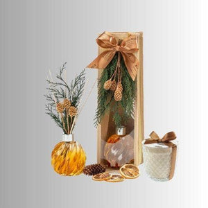 Holiday Timber Lake Diffuser & Candle