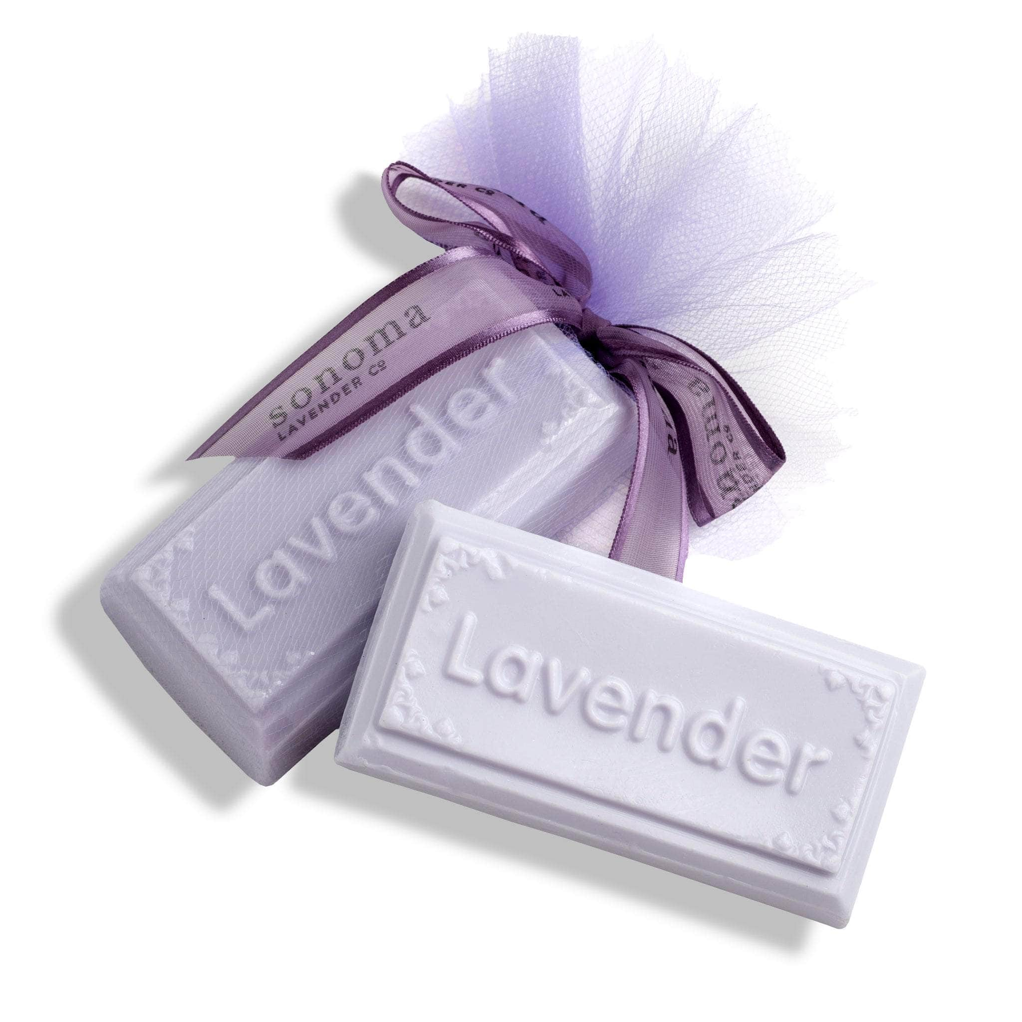 "Lavender" bar soap infused with pure lavender essential oil, elegantly designed and perfect for a soothing, aromatic, pure cleanse.