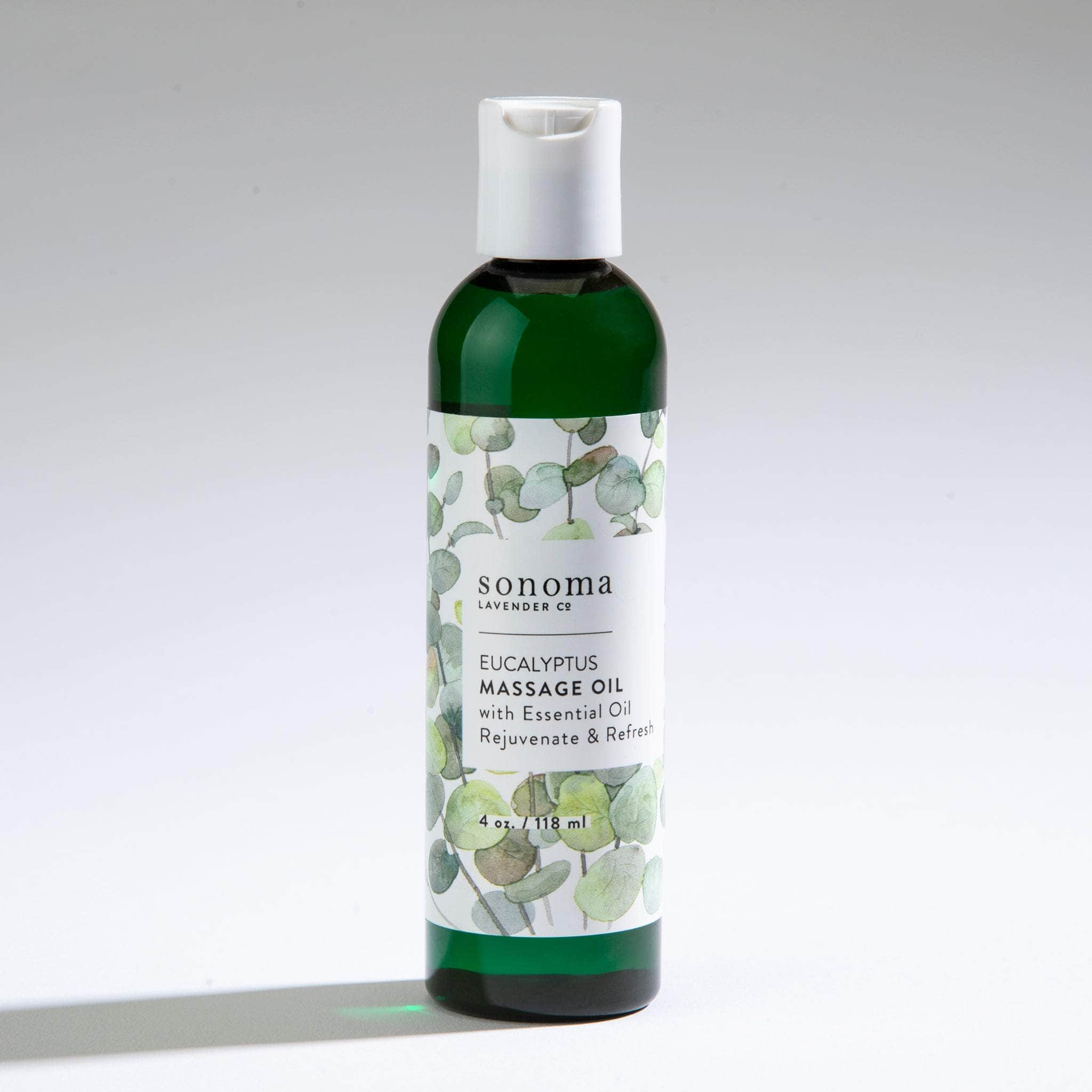 Revitalize your senses with our Eucalyptus Massage Oil—an invigorating blend that soothes muscles, hydrates skin, and refreshes the mind with its crisp, herbal aroma.