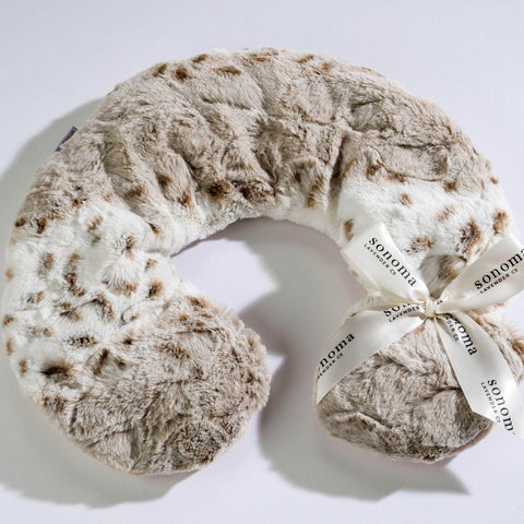 Nook Pillow | Firm, Oversized, Fuzz-Covered Neck Pillow | Hypoallergenic | Provides Neck & Back Support | Sustainable & Cruelty-Free | Buffy